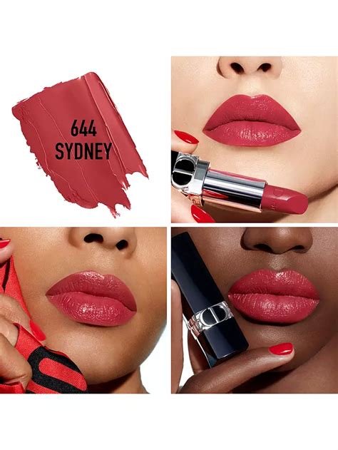 dior rouge 644 sydney|dior lipstick color chart.